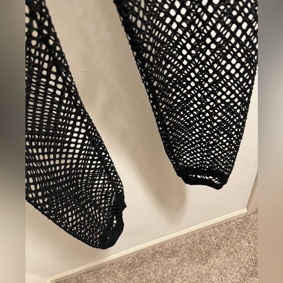 Mesh Fish Net Joggers - Picture 4 of 4